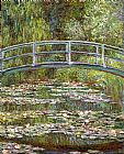 Bridge over a Pool of Water Lilies by Claude Monet